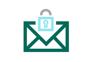 Secure data sharing in email