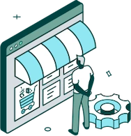 Retail industry ROI case study icon