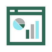 Out-of-the-box dashboards icon