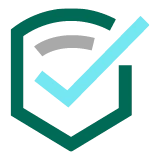 Enhanced security and risk mitigation icon
