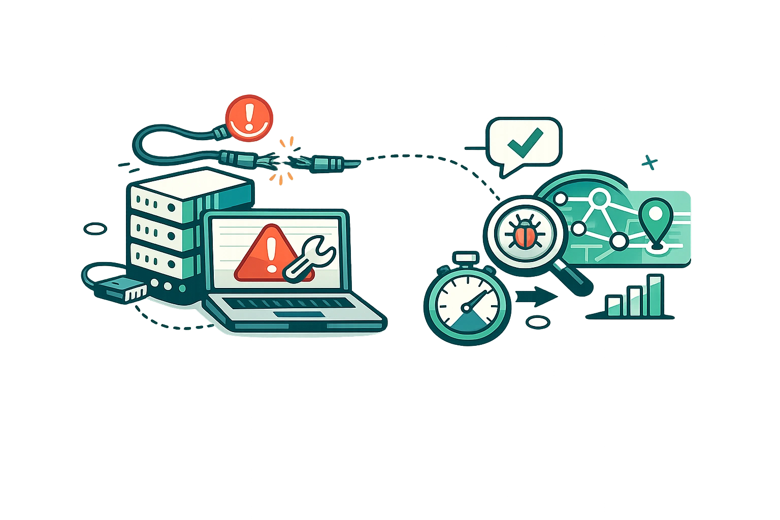 Fix network issues faster with root cause data