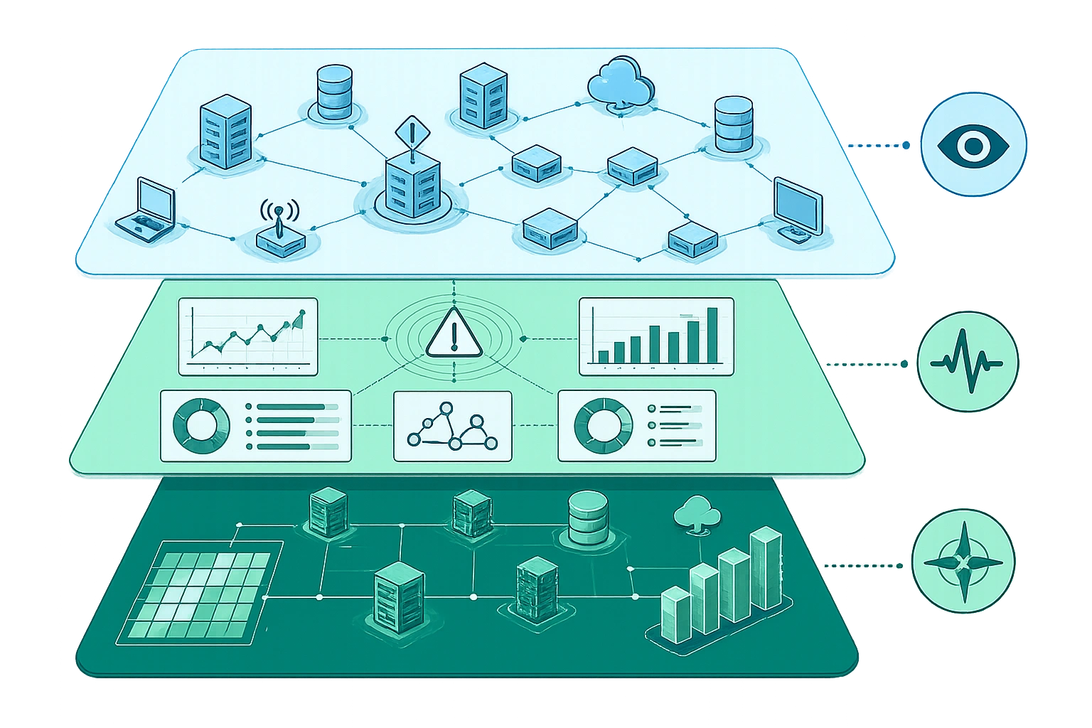 Intermapper live network map interface