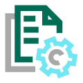 Automated antivirus and DLP scanning icon