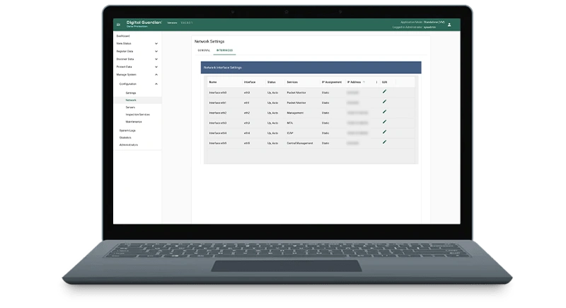 Network Appliance deployment console