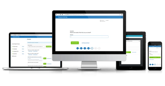 Powertech Multi-Factor Authentication user interface