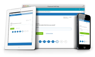 Password reset dashboard